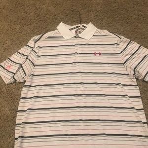 Under Armour Breast Cancer Golf Shirt